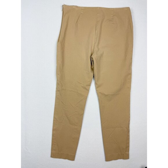 LAUREN Ralph Lauren Pull On Pants Size 8 Womens Tan - Picture 2 of 10